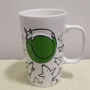 Starbucks 2015 Dog Sketch Mug.  16oz